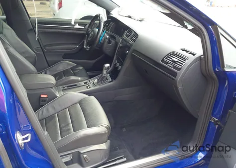 2018 Volkswagen Golf R 2.0T W/Dcc Navigation из США, поврежденный, VIN WVWVF7AU5JW213202